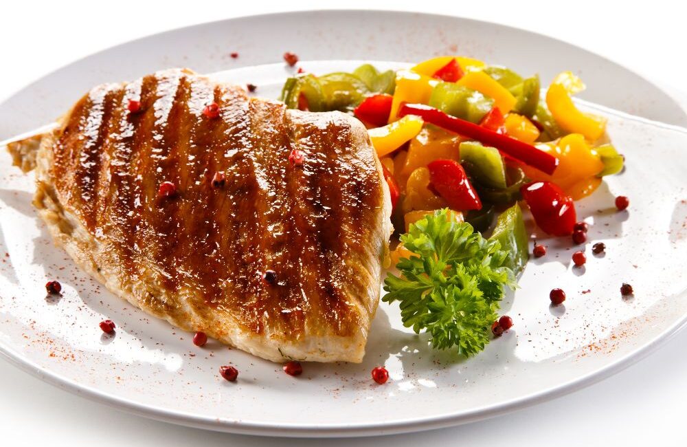 Frango Grelhado com Legumes