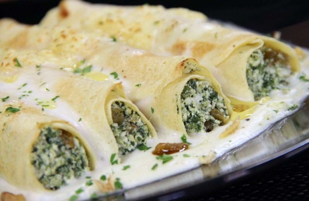 Panqueca de Brócolis com Ricota