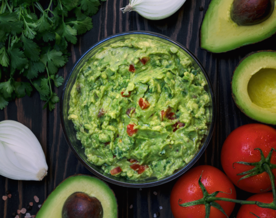 receita de guacamole - um temperinho